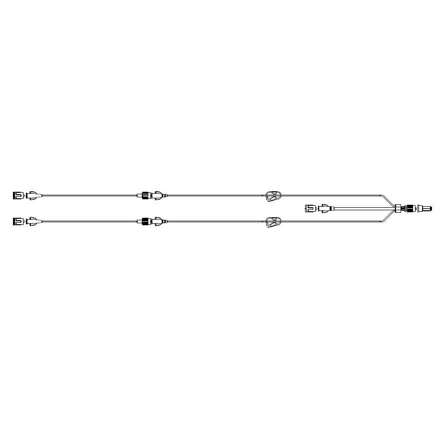 BD® Administration Set for Total Intravenous Anesthesia, 3 - way Set with Detachable Syringe Set 50 each/box 500 - 013V - A Medi Supplies