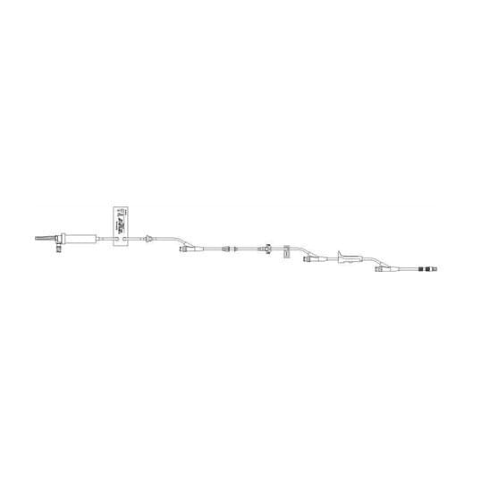 BD Infusion Set, Non - Vented, 26mL Priming Volume, L128" 20 each/case 10015861A - A Medi Supplies