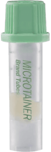 BD Microtainer® Tube, 400uL to 600uL, PST™ Plasma separator gel Lithium Heparin Additive, Clear, 50 each/box, 365985 - A Medi Supplies