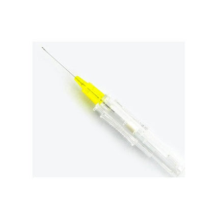 BD Angiocath Peripheral Venous Catheter Yellow 24GA 0.75" 50 each/box, 4 box/case 381112