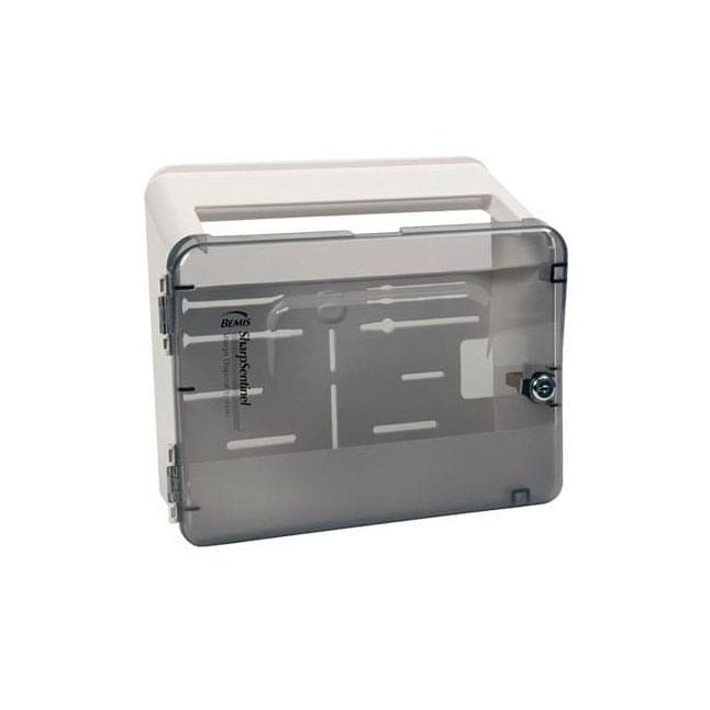Bemis Health Care SharpSentinel® Wall Cabinet, W6" x L13" x H11 - 1/2" 5qt, Warm Grey, 1 Each, 1051 - A Medi Supplies