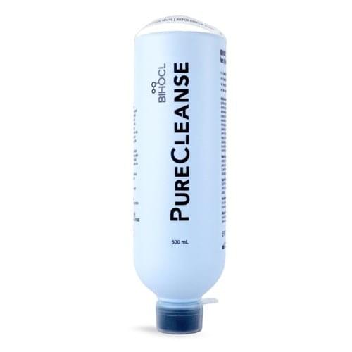 Biomiq PureCleanse Antimicrobial Wound Solution, 500 mL, Spikeable Cap 16 each/box 33055 - 475SC - A Medi Supplies