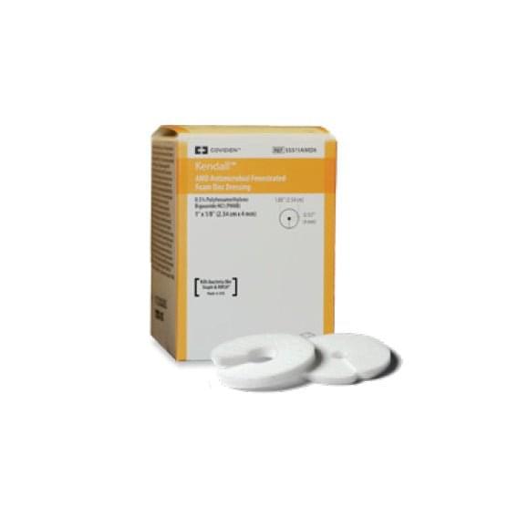 Cardinal Health Kendall AMD Foam Disc 7mm 10 each/box, 55512AMDX - A Medi Supplies