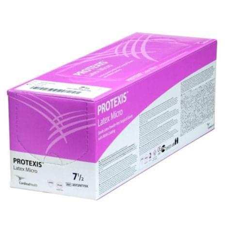 Cardinal Health Protexis® Latex Micro Surgical Glove, Size 8, L11.6" Light brown, 50 pair/box, 2D72NT80X - A Medi Supplies