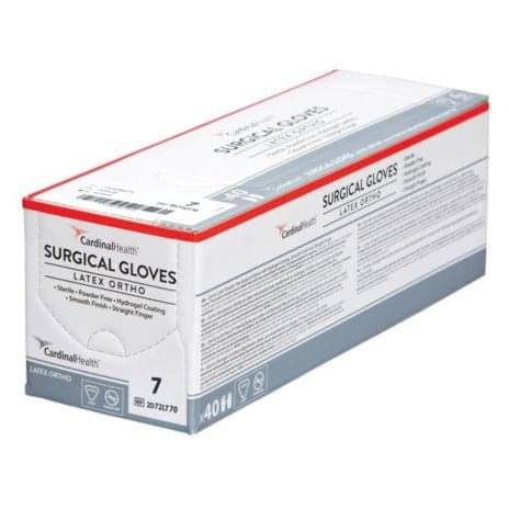 Cardinal Health Protexis® Latex Ortho Surgical Glove, Size 9.0, Length 11.6", Brown, 40 pair/box, 2D72LT90 - A Medi Supplies