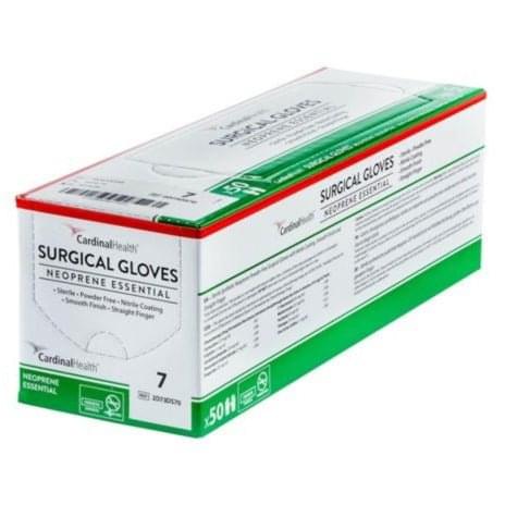 Cardinal Health Protexis® Neoprene Essential Surgical Glove, Size 9.0, Length 11.7", Light Brown, 50 pair/box, 2D73DS90 - A Medi Supplies