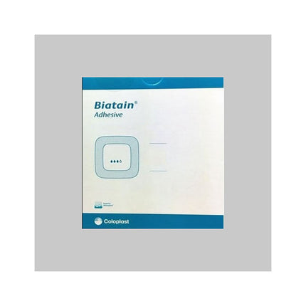 Coloplast Biatain® Foam Dressing, Adhesive, W4" X L4" 10 each/box, 3430