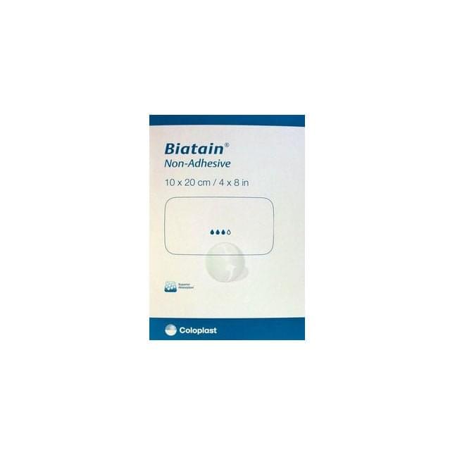 Coloplast Biatain® Ag Non - adhesive Foam Antimicrobial Dressing With Silver, W10 X L20cm 5 each/box, 9623 - A Medi Supplies