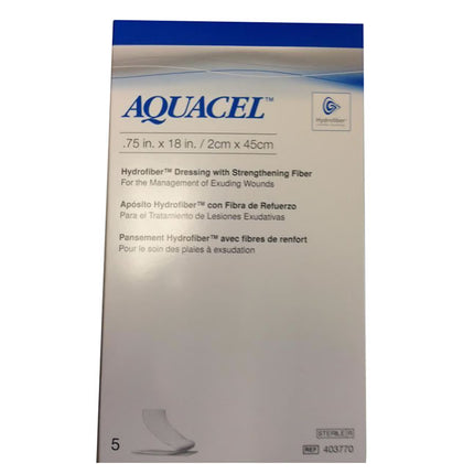 Convatec AQUACEL® Hydrofiber® Rope Dressing, White 5 each/box 403770