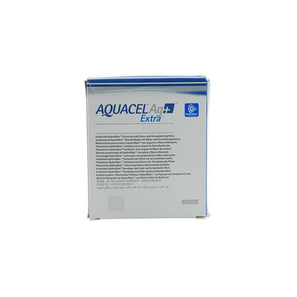 Convatec AQUACEL® Ag+ Extra Wound Dressing, W15cm x L15cm 5 each/box 413568