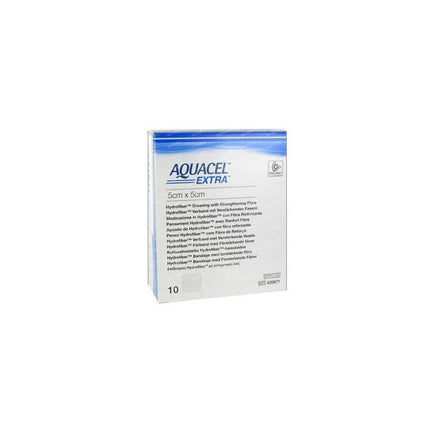 Convatec AQUACEL® EXTRA™ Wound Dressing, Square, W2" x L2" 10 each/box 420671