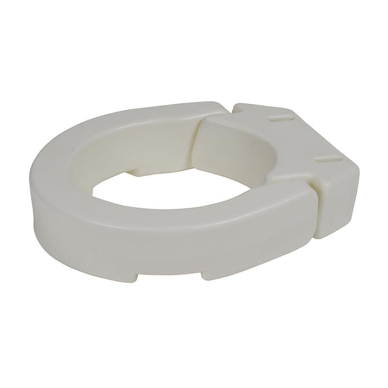 Drive Medical Hinged Toilet Seat Riser, Elongated Seat, 1 Each, RTL12608 - A Medi Supplies