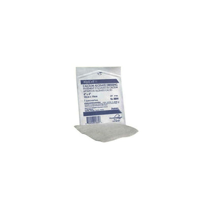 Gentell Inc (Derma Sciences) ALGICELL® Calcium Alginate Dressing, W4" x L4" White 10 each/box, 4 box/case DUP88044