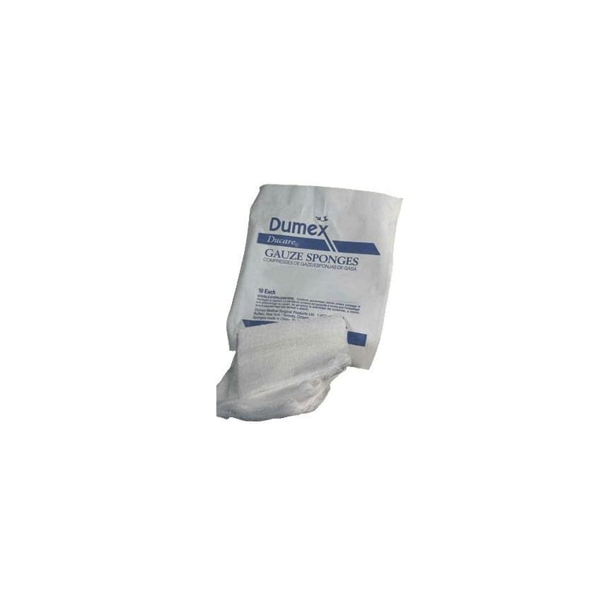 Gentell Inc (Derma Sciences) Ducare® Gauze Sponge, 8 - Ply, Non - Sterile, W4" x L4", 200 each/pack, 20 pack/case, DUP99408 - A Medi Supplies