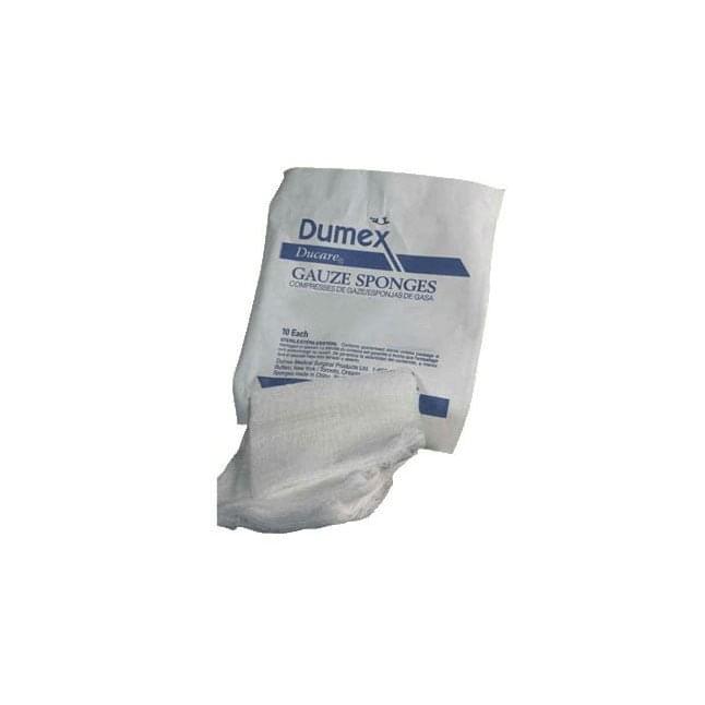 Gentell Inc (Derma Sciences) Ducare® Gauze Sponge, Woven, 12 - Ply, Non - Sterile, W4" x L8", 200 each/bag, 10 bag/case, DUP90812 - A Medi Supplies