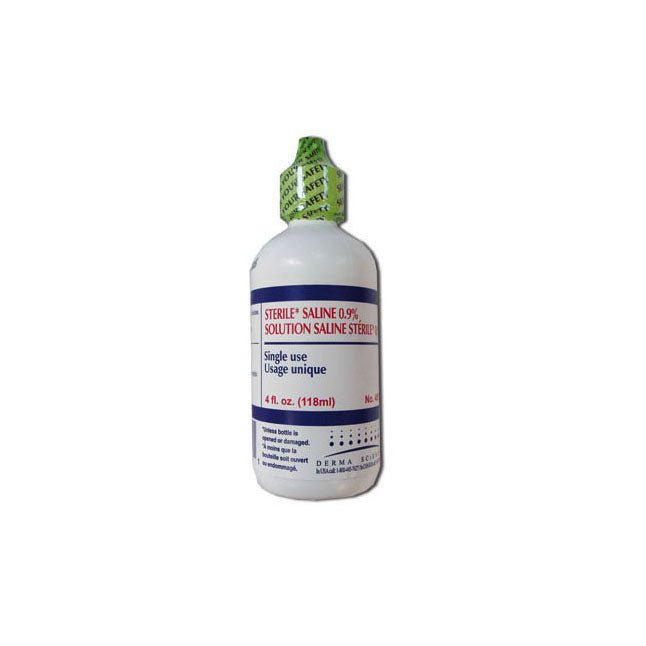 Gentell Inc (Derma Sciences) Sterile 0.9% Saline Water - Single Use 60mL 48 each/case DUP48502 - A Medi Supplies