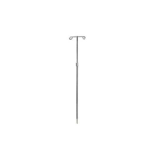 Graham-Field Lumex® Intravenous Pole, Telescoping, for Bed Socket, H35" to 65", 2101A