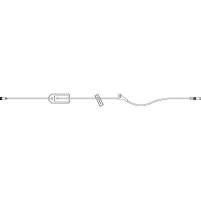 ICU Medical 17in Ext Set Macro PP - Y SL 48 each/case 12689 - 28 - A Medi Supplies