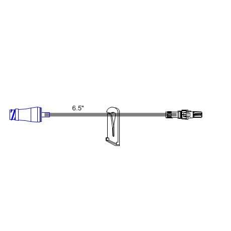 ICU Medical Extension Set 8 Inch 50ea/ca B9001 - A Medi Supplies