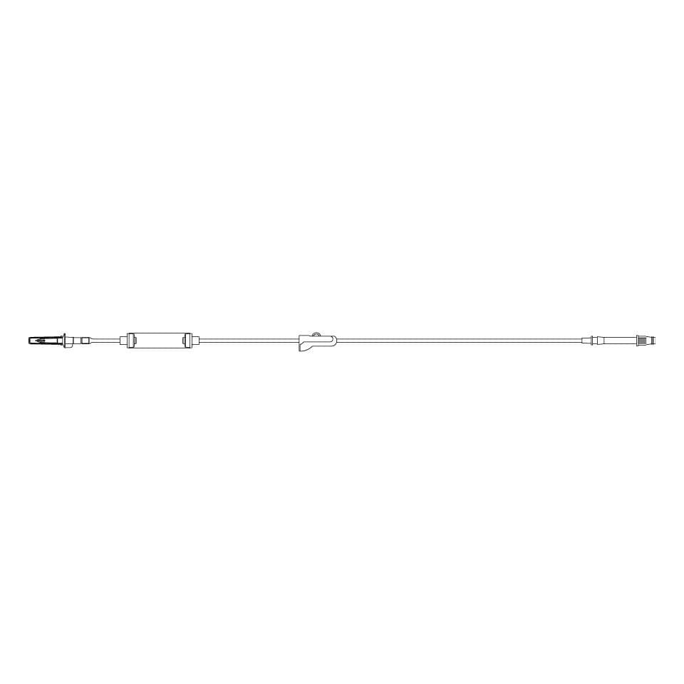 ICU Medical Irrigation Set, Large Bore, for Cystoscopy with Urological Connector, 77" 20 each/case 06544 - 01 - A Medi Supplies