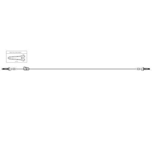 ICU Medical Secondary Irrigation Set, Large Bore, 26 Inch 20 each/case 06541 - 01 - A Medi Supplies