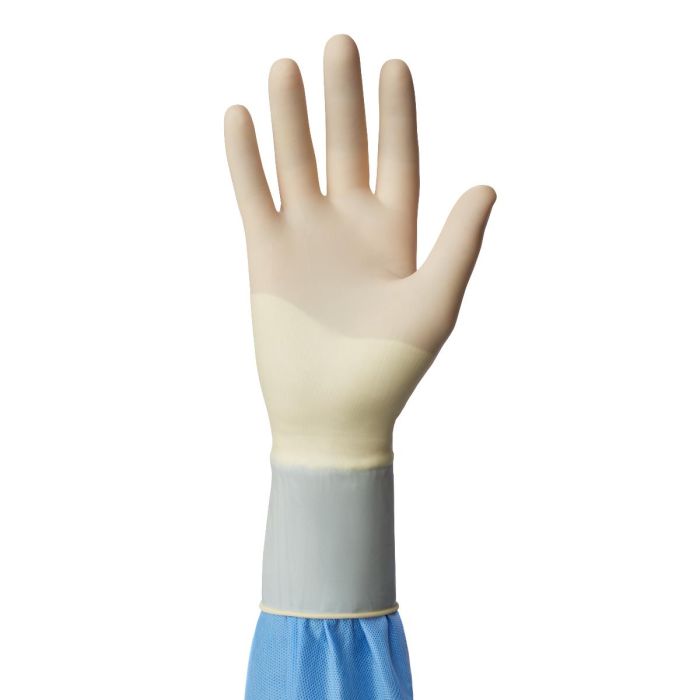 Medline SensiCare® PI STL Sterile Powder - Free Polyisoprene Surgical Glove, Beige - A Medi Supplies