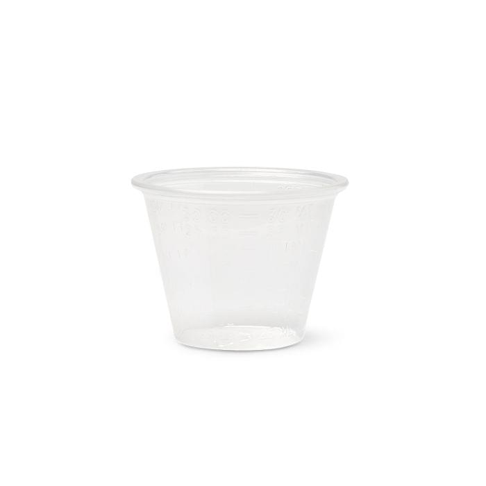 Alliance™ Graduated Plastic Medicine Cup, 1 oz. (30 mL), 5000/CS, 800 - 000 - A Medi Supplies