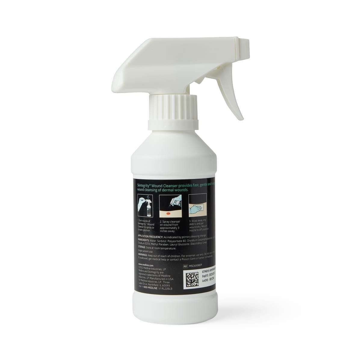 Medline Skintegrity® Wound Cleanser, 8 oz (236 mL), Spray Bottle, 6/case, MSC6008EP - A Medi Supplies