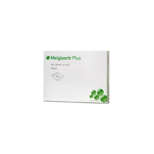Molnlycke Health Care Melgisorb® Plus Alginate Dressing, 10cm x 10cm 10 each/box, 10 box/case 252200 - A Medi Supplies