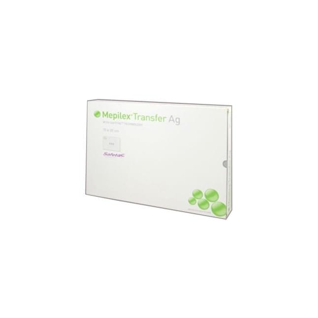 Molnlycke Health Care Mepilex® Transfer Ag Contact Layer Dressing, Antimicrobial, W15cm x L20cm 10 each/box, 5 box/case 394890 - 00 - A Medi Supplies