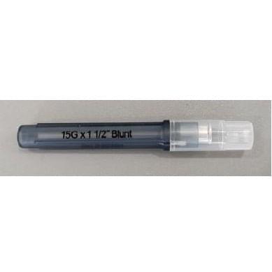 Cardinal Health Monoject™ Blunt Cannula, Rigid Pack, 15GA X 1 - 1/2" 25 each/box, 4 box/case 8881202314 - A Medi Supplies