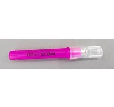 Cardinal Health Monoject™ Blunt Cannula, Rigid Pack, 17 G x 1 - 1/2" 25 each/box, 4 box/case 8881202330 - A Medi Supplies