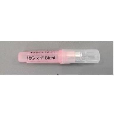 Cardinal Health Monoject™ Blunt Cannula, Rigid Pack, 18 G x 1" 25 each/box, 4 box/case 8881202348 - A Medi Supplies