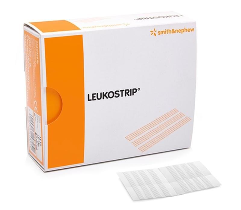 Smith & Nephew Leukostrip Wound Closure Strips, Size 6.4mm X 76mm, 3 each/pack, 50 pack/box, 66002878 - A Medi Supplies