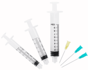Sol - M 5ml Luer Lock Syringe with Exchangeable Needle 22G x 1 1/2" 100/box 8 box/case 1852215 - A Medi Supplies