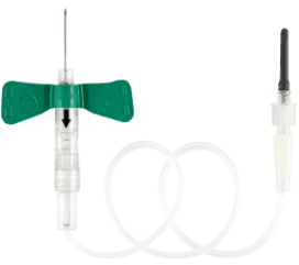 Sol - M Set Blood Collection W/Pre - attached Holder 21G 3/4 X 12In 25/Box PBH2112 - A Medi Supplies