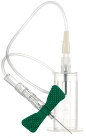 Sol - M Sol - Guard Safety Pull - Button Blood Collection Needle 23G x 3/4" w/ 12" tubing without pre - attached holder Bx/50 PBLA2312 - A Medi Supplies