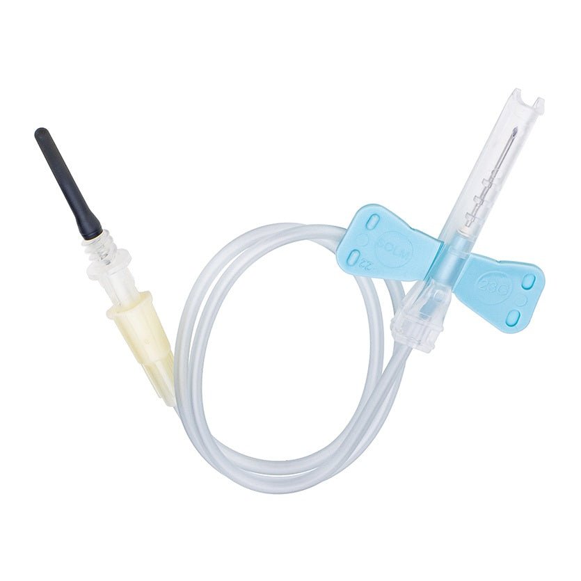Sol - Millenium SOL - CARE™ Safety Blood Collection Needle, 23G, 12", 200 each/case, 110201030033 - A Medi Supplies