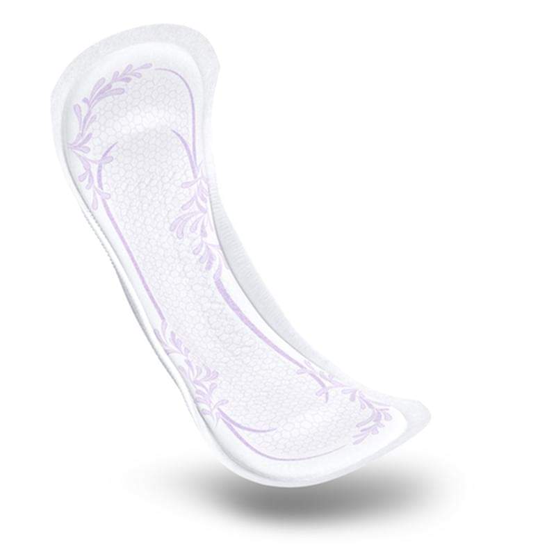 Tena Intimates Moderate Absorbency Incontinence Pads, Regular Length, Bag of 20 / Case of 120, 54284 - A Medi Supplies