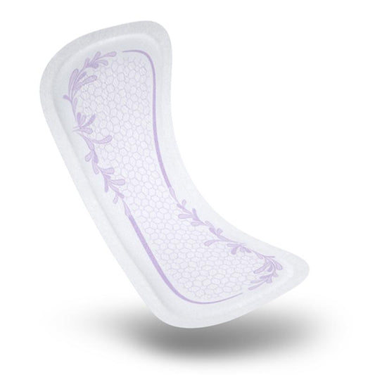 Tena Intimates Ultra Thin Light Pads, 9" Length, Bag Of 30 / Case Of 360, 54358