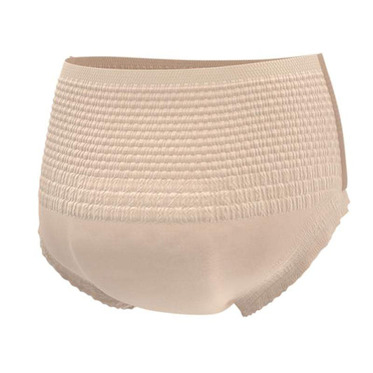 Tena Proskin Underwear For Women, Maximum Absorbency, Nude, Size Large 114-147cm, Bag Of 18 / Case Of 72, 73030