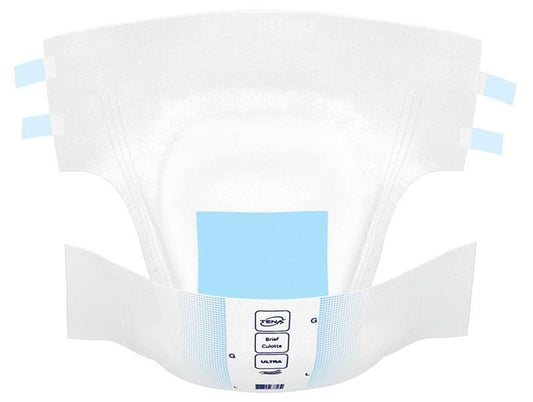 Tena Ultra Brief, Large Size 48in-59in, Blue, Bag of 40 / Case of 80, 67300