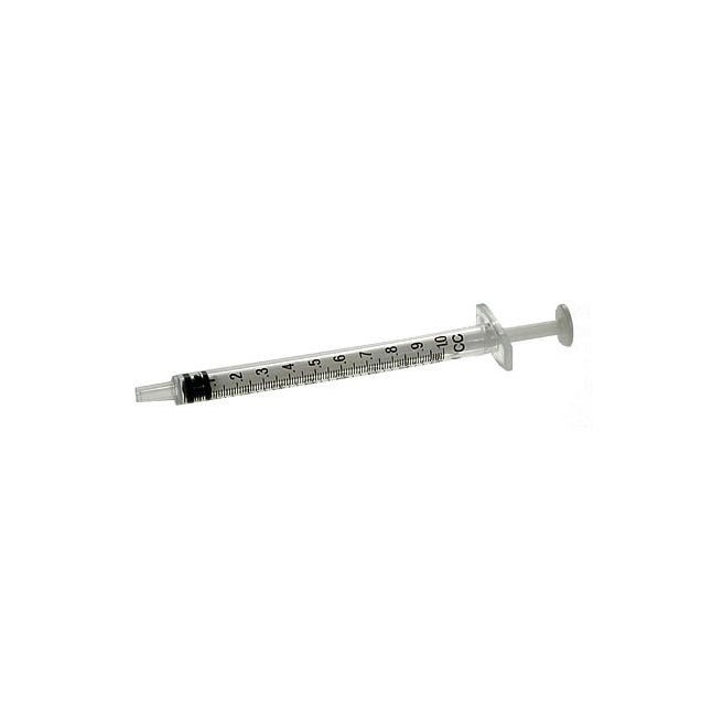 Terumo Tuberculin Syringe, With L1/2" OD 27GA Removable Needle, 0.01cc Graduation, 1cc, 100 each/box, 10 box/case, SS - 01T2713 / SS01T2713 - A Medi Supplies