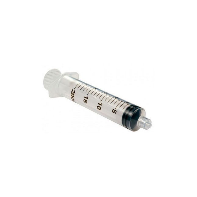 Terumo Hypodermic Syringe, Without Needle, 1cc Graduation, 20cc, 20 mL Luer Lock Tip, 50 each/box, 4 box/case, SS - 20L2 / SS20L2 - A Medi Supplies