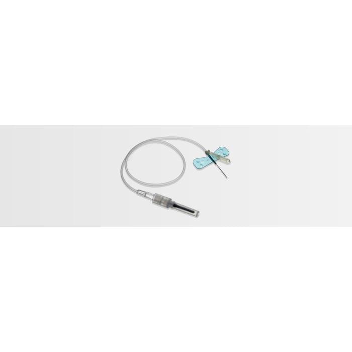 Surshield™ Safety Winged Blood Collection Set, 21G x 3/4" (1.90 cm), Green, Tubing 7" - 18 cm), 50 each/box, MN - SVS21B18 / MNSVS21B18 - A Medi Supplies