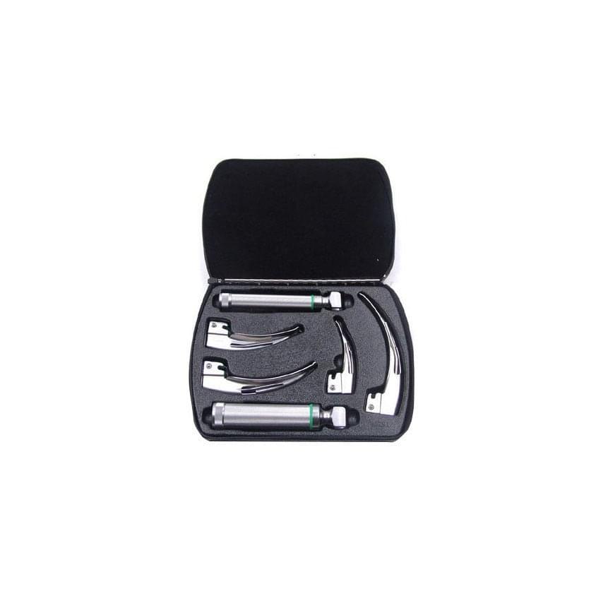 Welch Allyn English Macintosh Laryngoscope Set, Hpx® Halogen, Fiber - optic, 2.5v, Medium 69697 - A Medi Supplies