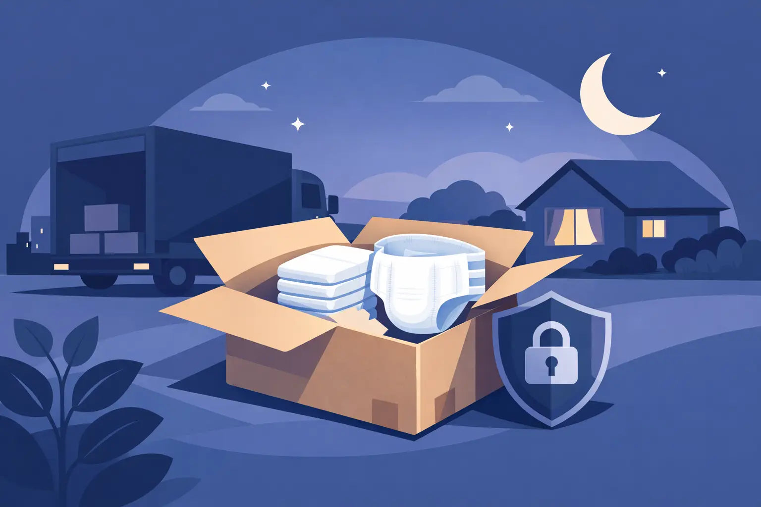 Overnight Adult Diapers Discreet Shipping