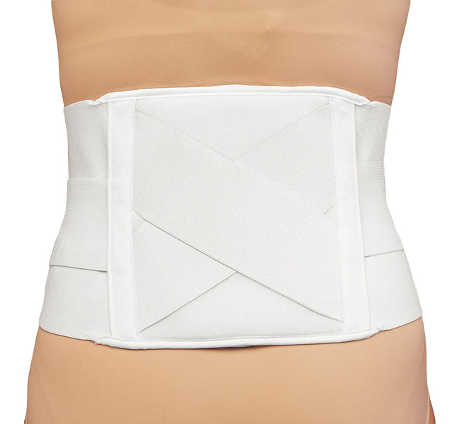 Airway Champion Med Support Sacro Brace W/ Thermopad Reg (30-38") 6" Front/8" Back Universal White, 1 Each, 0007-R