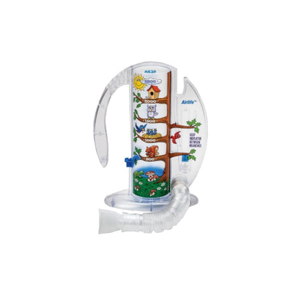 SunMED AirLife® Volumetric Incentive Spirometer, with 1-Way Valve, Pediatric, 2500mL, 12 each/case, 001905A