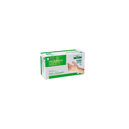 AMG MEDICAL Vline Medical Examination Glove, Vinyl, Powder Free 150 each/box, 10 box/case 010-213